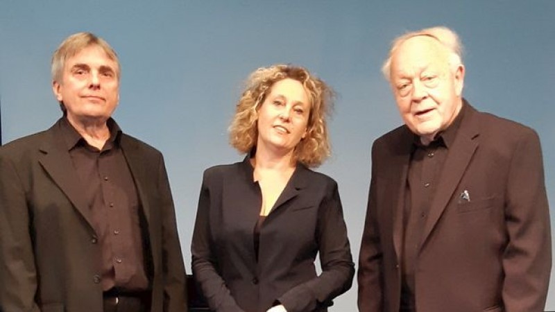 Reinhard Schmiedel (li.), Stefanie Wüst, Dr. Jürgen Schebera