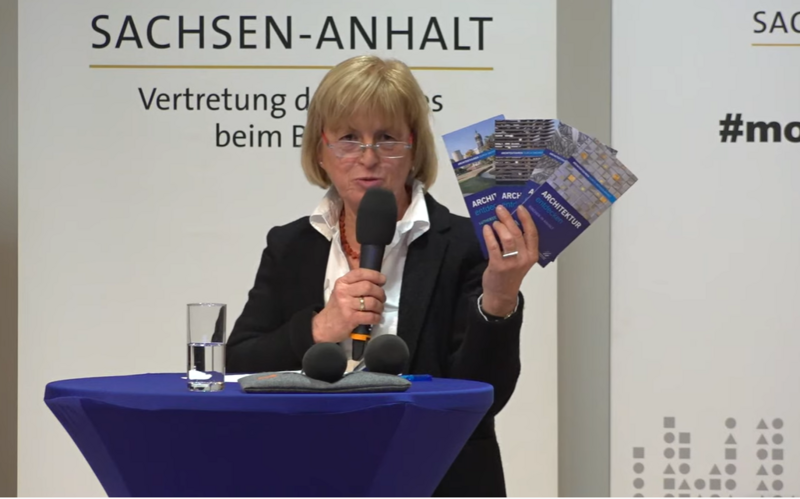 Petra Heise, Geschäftsführerin der Architektenkammer Sachsen-Anhalt