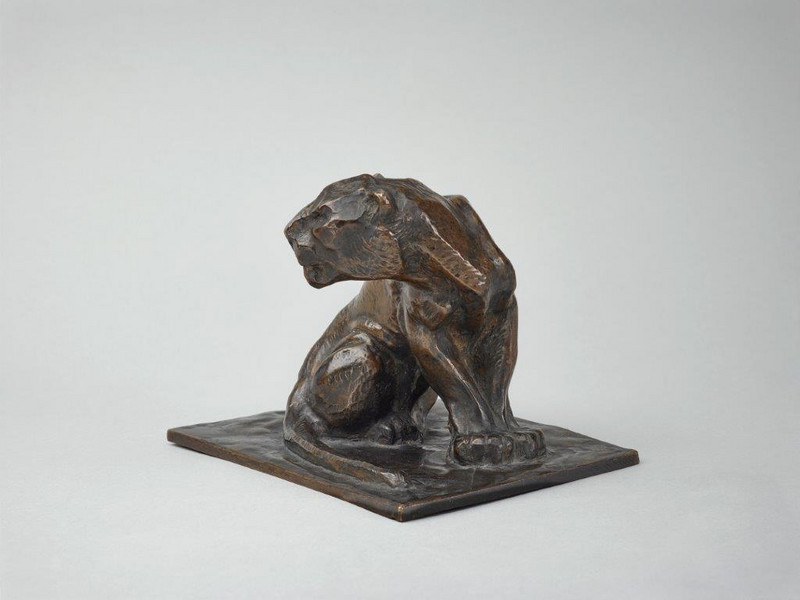 Franz Marc: Panther, 1908 (Bronze)